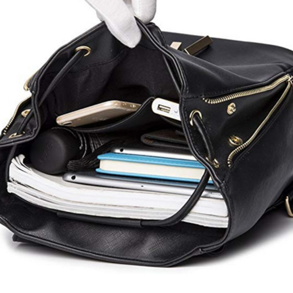 Fashion Shoulder Bag PU Leather Women Girls Ladies - Picture 4 of 6